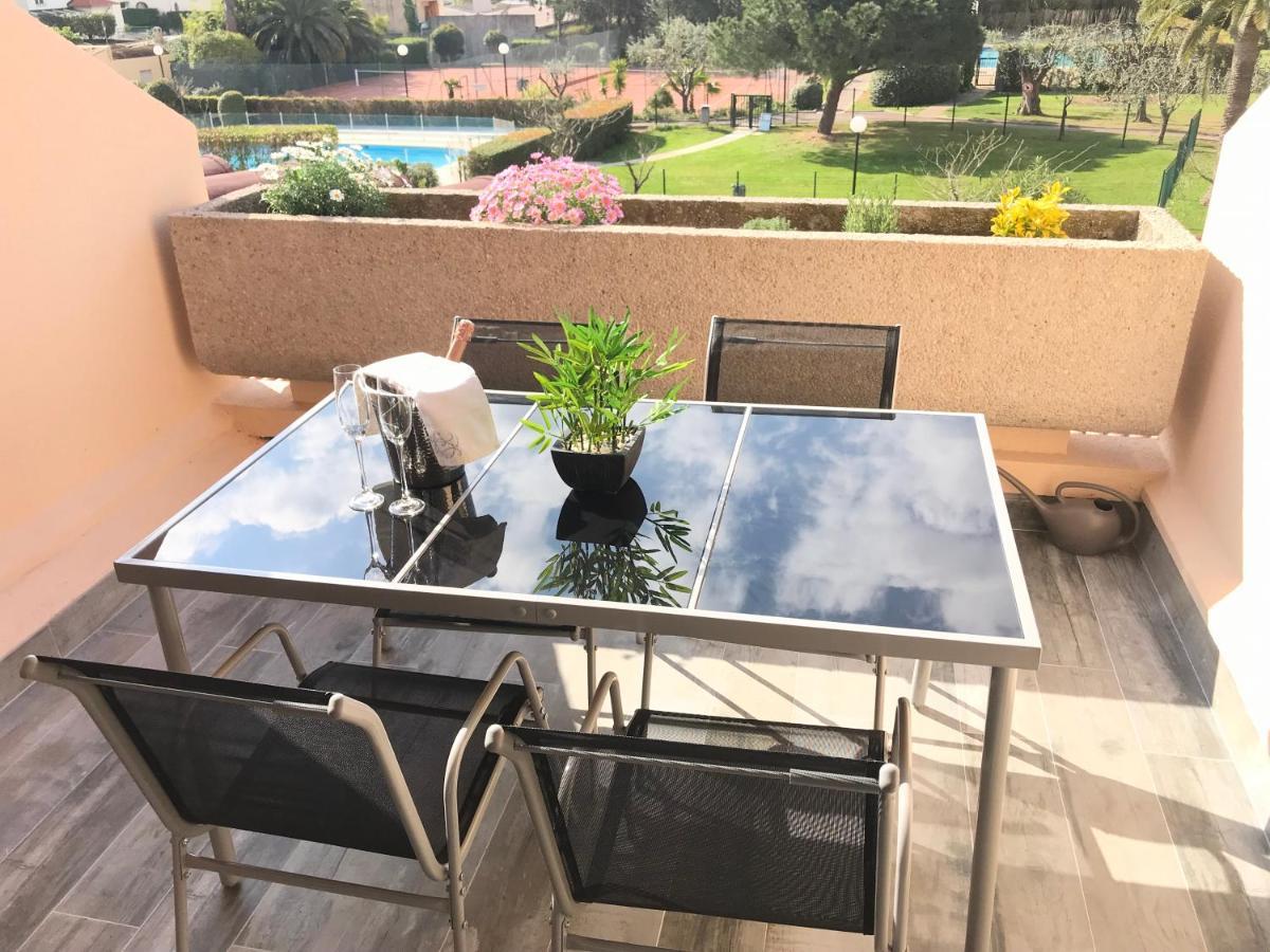 Appartement 2 Pieces, Renove, 2 Piscines+Tennis, Mer, Climatisation Antibes Exterior photo